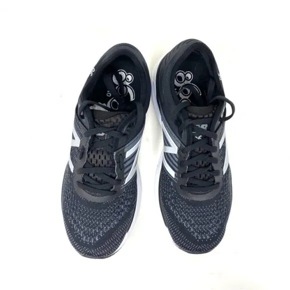 New Balance Womens 860v10 black gunmetal running shoes