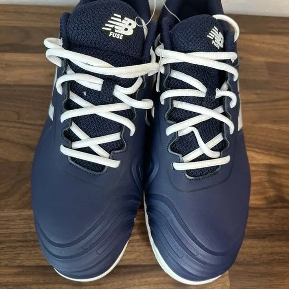 New Balance Womens SPFUSEN2 Navy/White Softball Cleats Shoes TPU US Size 13 New