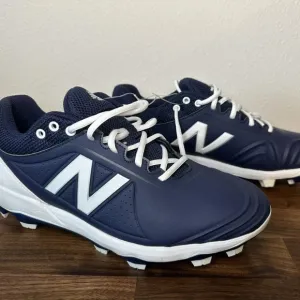 New Balance Womens SPFUSEN2 Navy/White Softball Cleats Shoes TPU US Size 13 New