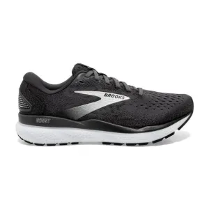NEW BROOKS men's ghost 16 road running shoe in 090 black/grey/white