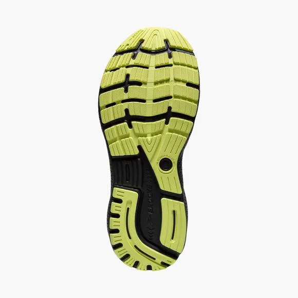 NEW BROOKS men's ghost 16 shoes in primer/grey/lime