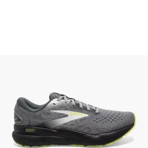 NEW BROOKS men's ghost 16 shoes in primer/grey/lime