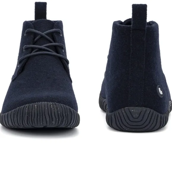 New! Hybrid Green Label casual wool boot black shoes winter sneakers high top