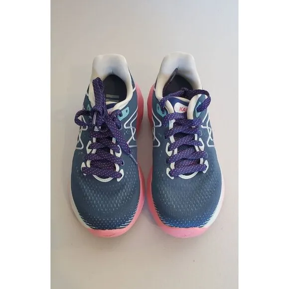 NEW KARHU Ikoni 2.5 Womens Running Shoe (Blue Fusion/Peach Blossom) Size 6
