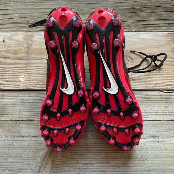 New Men Nike Lunar Superbad Pro TD Football Cleats Atlanta Falcons
