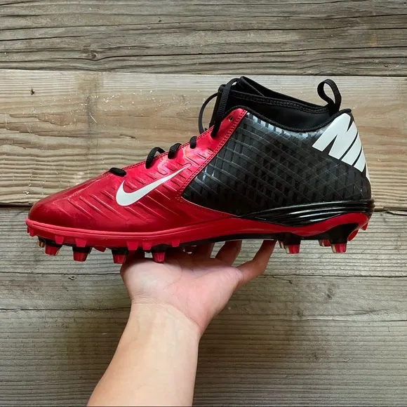 New Men Nike Lunar Superbad Pro TD Football Cleats Atlanta Falcons