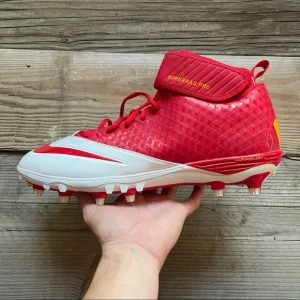 New Men Nike Lunarlon Superbad Pro Football Cleats Kansas City Chiefs Mahomes