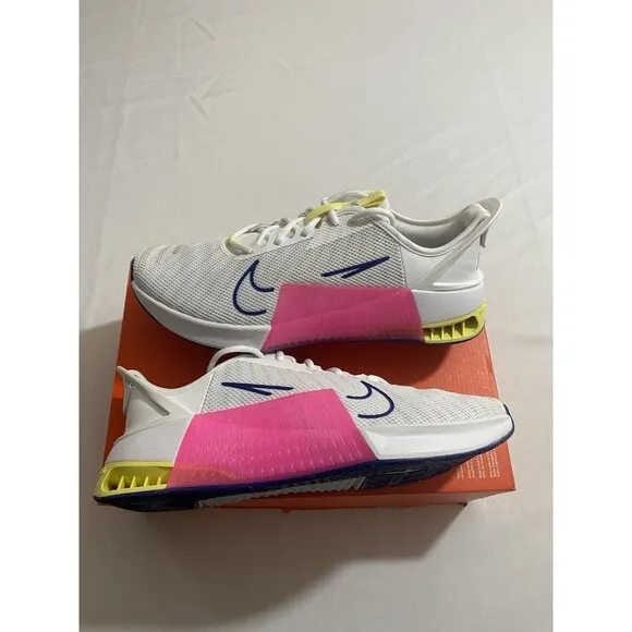 New Men’s Size 11 - Nike Metcon 9 EasyOn White Royal Pink DZ2615 102