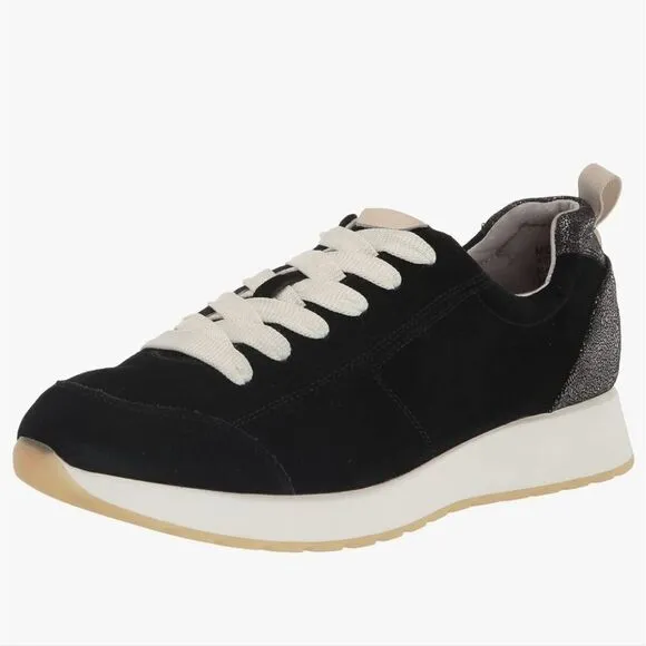 NEW Munro Monique Shoe- Black/Silver - Size 8AA (narrow), box included