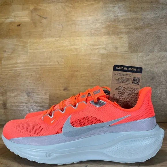 NEW Nike Air Zoom Pegasus 41 PRM Mens Sz 12.5 Running Shoes Hyper Crimson Orange