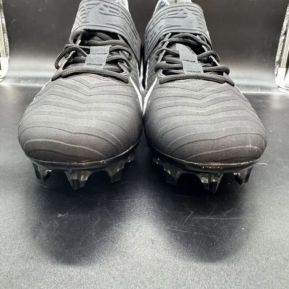 NEW Nike Alpha Menace Pro 2 Mid Football Cleats Black AQ3209-002 Men’s Size 12