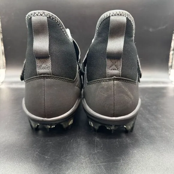 NEW Nike Alpha Menace Pro 2 Mid Football Cleats Black AQ3209-002 Men’s Size 12