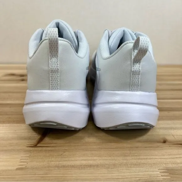 NEW Nike Downshifter 12 Road Running shoes Mens 10.5 White Pure Platinum NEW NIB