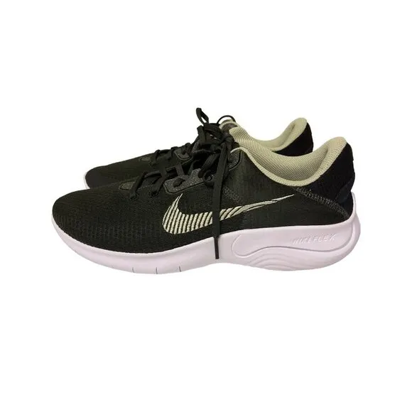 NEW! Nike Flex Experience Run 11 Road Running Shoes Black Honeydew Size 10.5