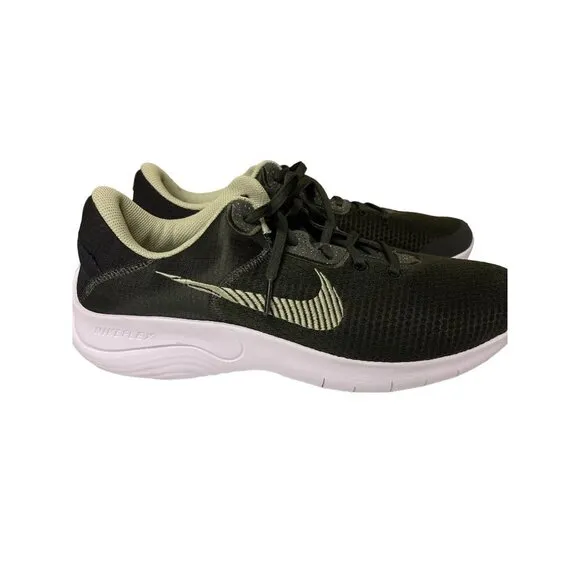 NEW! Nike Flex Experience Run 11 Road Running Shoes Black Honeydew Size 10.5