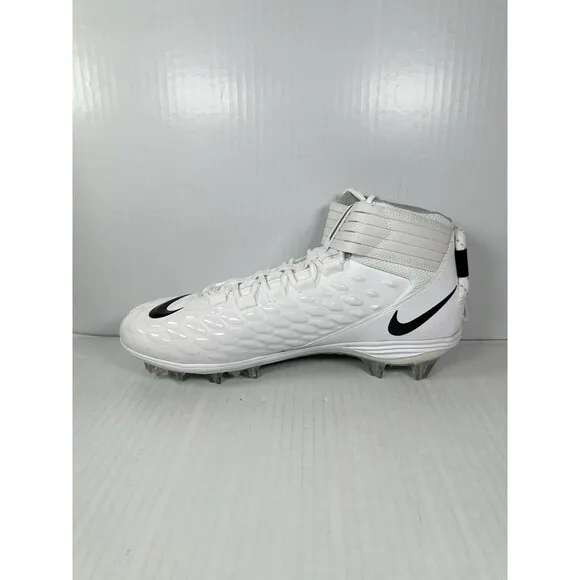 NEW Nike Force Savage Pro 2 Football Lineman Cleats White Size 13.5 AH4000-100
