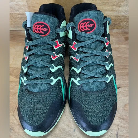 NEW Nike KD 17 Easy Money Sniper Mens Size 10 Basketball Shoes Black Green