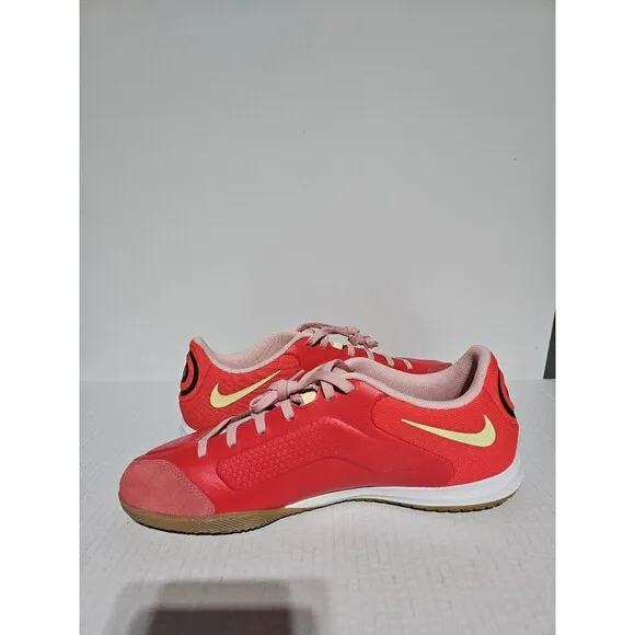 New Nike Legend 9 Academy Turf Siren Red Indoor Soccer Shoes Size 11 DA1190 -618