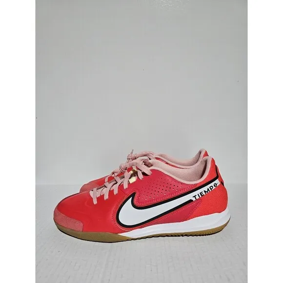 New Nike Legend 9 Academy Turf Siren Red Indoor Soccer Shoes Size 11 DA1190 -618