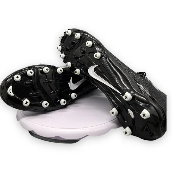NEW Nike Lunarbeast Skin Football Cleats 847725-011 Mens 18 High Top Black Shoes