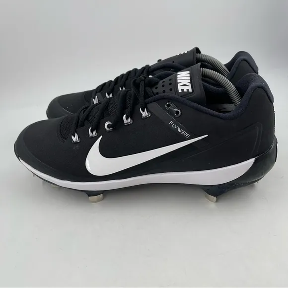 NEW! Nike Max Men’s Air Clipper 17 Black White Metal Baseball Cleats - Size 11