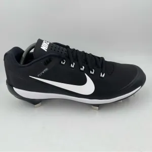 NEW! Nike Max Men’s Air Clipper 17 Black White Metal Baseball Cleats - Size 11