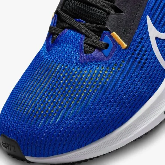 NEW NIKE men's pegasus 40 road running shoes in 401 racer blue/white-black