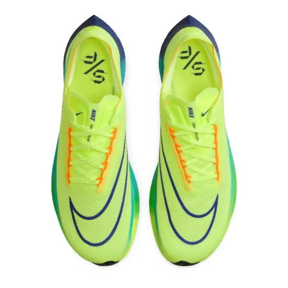 NEW NIKE men's zoomx streakfly shoes in volt/black-bright crimson