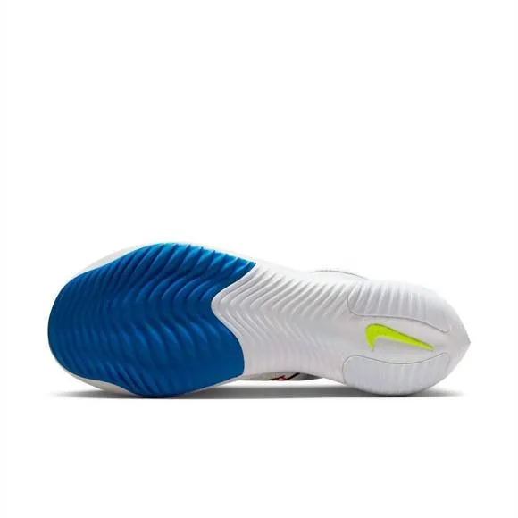 NEW NIKE men's zoomx streakfly shoes in white/volt/racer blue/black