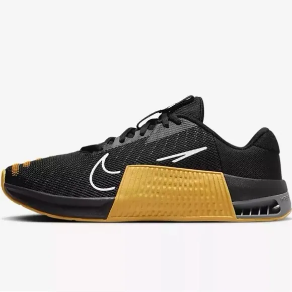 NEW Nike Metcon 9 TB 'Black University Gold' Men Training Shoes FD5431-004 10-12