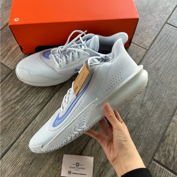 New Nike Precision 7 'Football Grey Royal Pulse' Basketball Shoes FN4322-004
