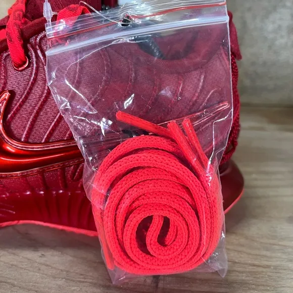 NEW Nike Zoom LeBron XXI 21 James Gang Mens Sz 9 Shoes Sneakers Crimson Gym Red