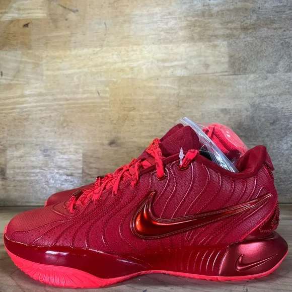 NEW Nike Zoom LeBron XXI 21 James Gang Womens Sz 10.5 Shoes Crimson Gym Red