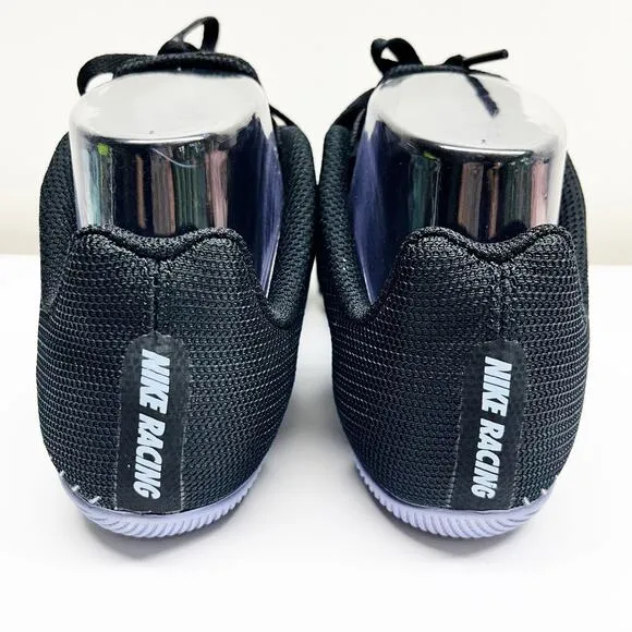 NEW Nike Zoom Rival M9 Black Purple Track &amp; Field Spikes Unisex Shoes Size 10.5