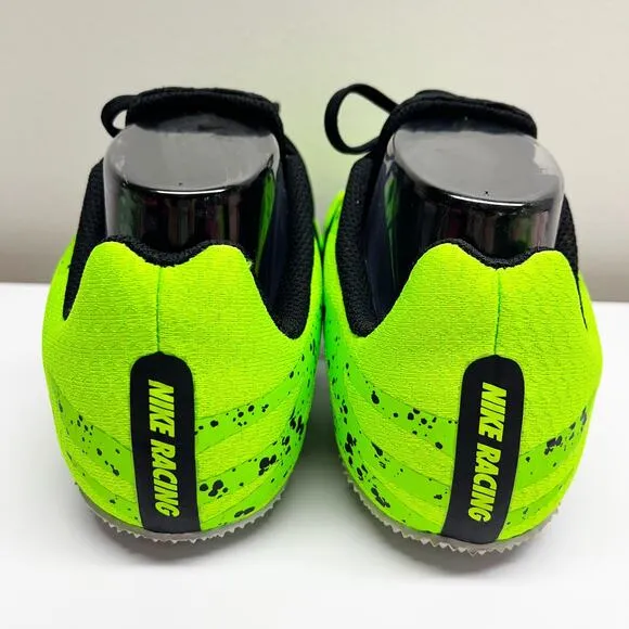 NEW Nike Zoom Rival S 9 Electric Green Track Spikes Shoes Men's 11 Women's 12.5