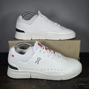 NEW On Cloud The Roger Advantage Mens Size 7.5 Casual Tennis Shoes White Spice