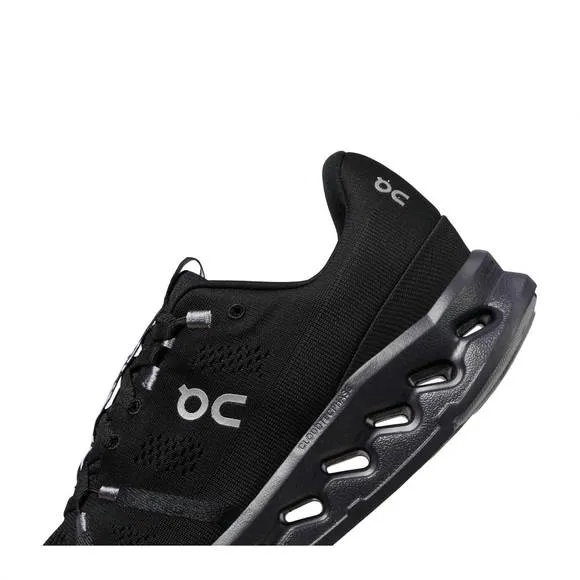 NEW ON RUNNING men's cloudsurfer running shoes in all black