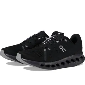 NEW ON RUNNING men's cloudsurfer running shoes in all black