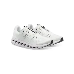 NEW ON RUNNING men's cloudsurfer shoes in white/frost