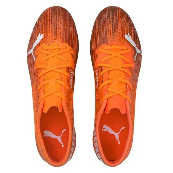 NEW Size 11.5 Mens Puma Ultra 2.1 FG/AG Orange Football Cleat Shoes 106080-01