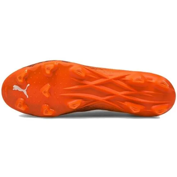 NEW Size 11.5 Mens Puma Ultra 2.1 FG/AG Orange Football Cleat Shoes 106080-01