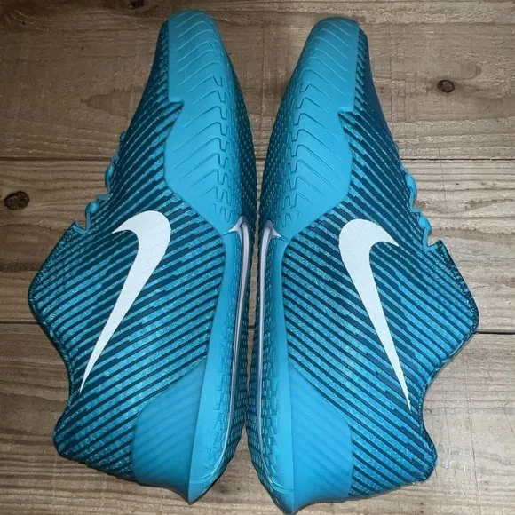 NEW Sz 10-11.5: Nike Men's Zoom Vapor 11 HC Tennis Shoes Teal Nebula/White