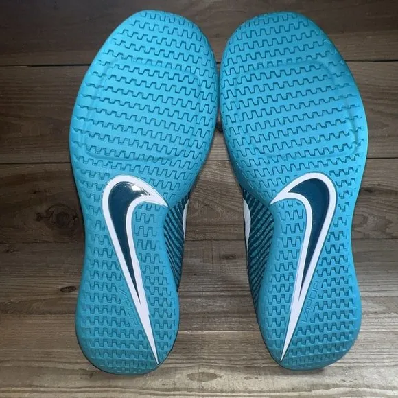 NEW Sz 10-11.5: Nike Men's Zoom Vapor 11 HC Tennis Shoes Teal Nebula/White
