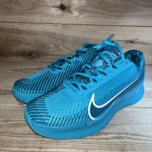 NEW Sz 10-11.5: Nike Men's Zoom Vapor 11 HC Tennis Shoes Teal Nebula/White