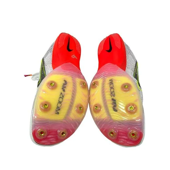 NEW Sz 14 Men Nike Air Zoom Victory Racing Pink Tokyo Track Spikes‎ DJ6205-100