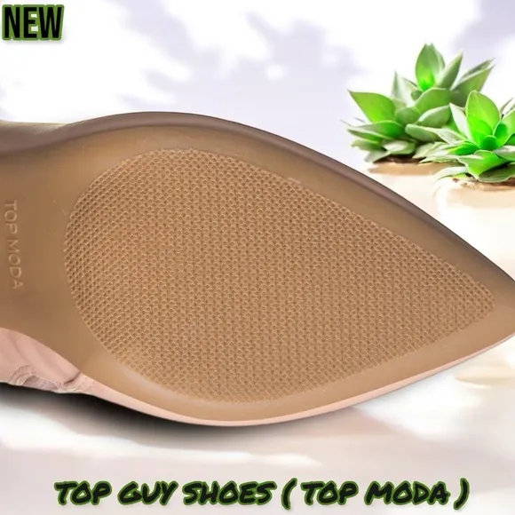 New TOP GUY Shoes ( TOP MODA ) Alias Western Boot Blush Pu