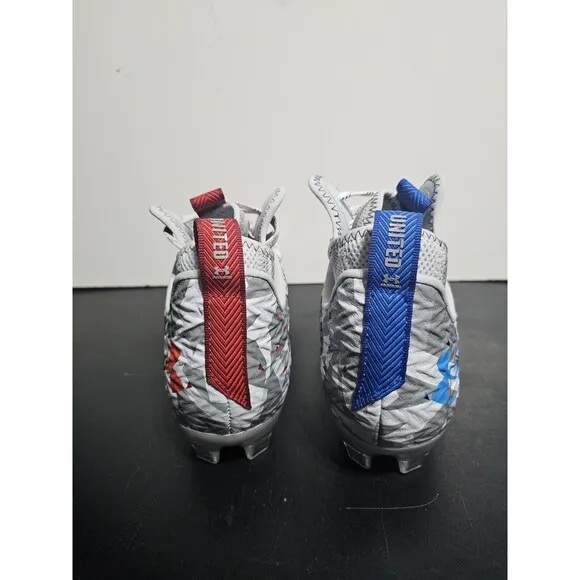 New Under Armour UA Spotlight Clone MC LE USA Football Cleats Men's Size 11