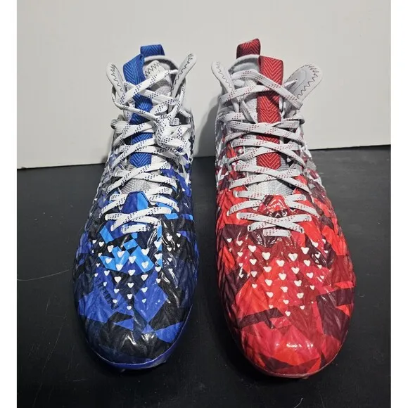 New Under Armour UA Spotlight Clone MC LE USA Football Cleats Men's Size 11