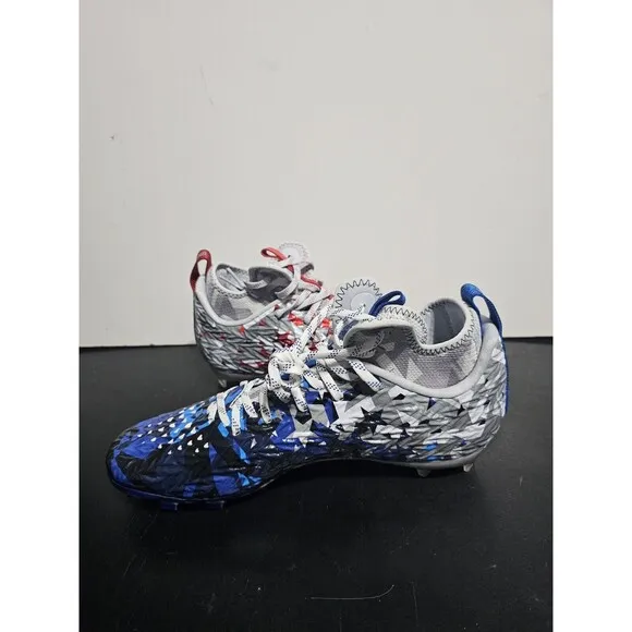 New Under Armour UA Spotlight Clone MC LE USA Football Cleats Men's Size 11