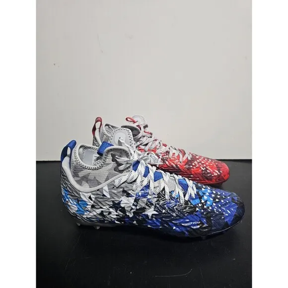New Under Armour UA Spotlight Clone MC LE USA Football Cleats Men's Size 11